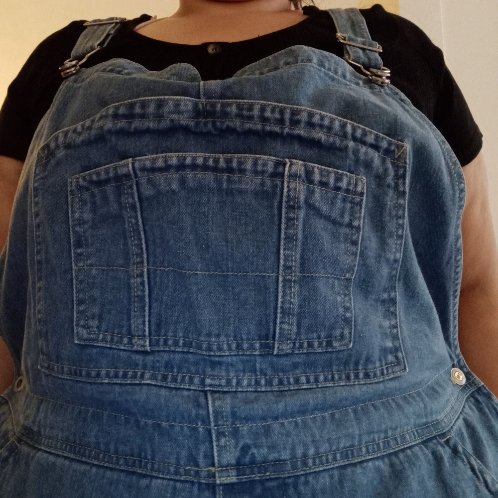 Bound overalls